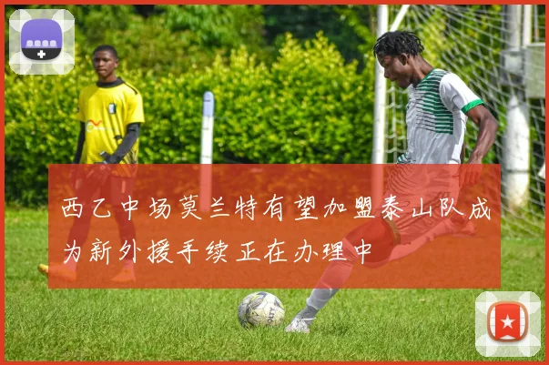 西乙中场莫兰特有望加盟泰山队成为新外援手续正在办理中